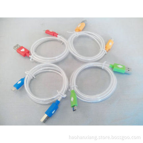 LED Popular Newest USB Data Cable for Smartphone